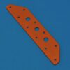 Schotblech ALU 140 x 29 x 1,6mm für Katamarane 2123 2 schotblech alu 140 x 29 x 1 6mm fr katamarane 1