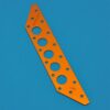 Schotblech ALU 203 x 38 x 1,6mm für Hobie / Soling 2123 3 schotblech alu 203 x 38 x 1 6mm fr hobie soling 1