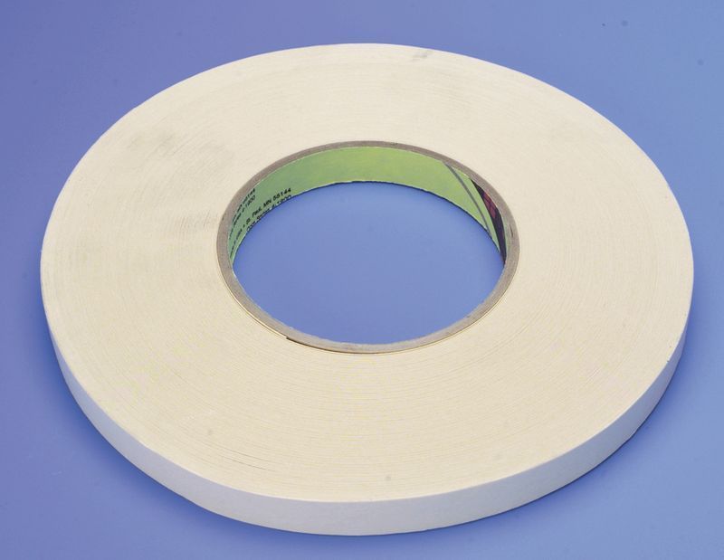 Doppelseitiger PET-Kleber für silikonisiertes Tuch / 12mm / kein Nahtkleber