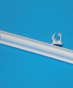 Kederschiene PVC Weiß 3000mm 8Ø Kederschiene PVC Weiß 3000mm 8Ø – Bild 2