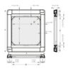 Skyscreen Roller Surface 2 weiß 3191 10 260 x 260mm fr lewmar 10 luke 2
