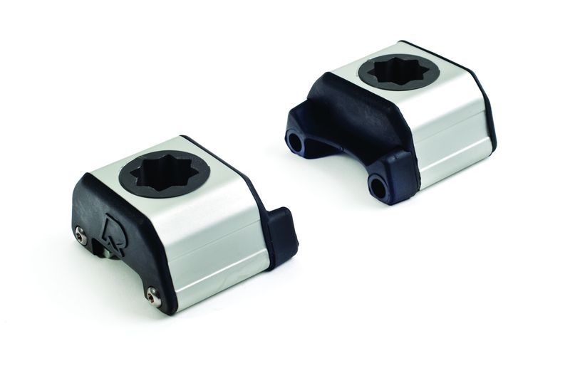 Stopper / stufenlos verstellbar für 32mm Genua-Schiene Stopper / stufenlos verstellbar für 32mm Genua-Schiene
