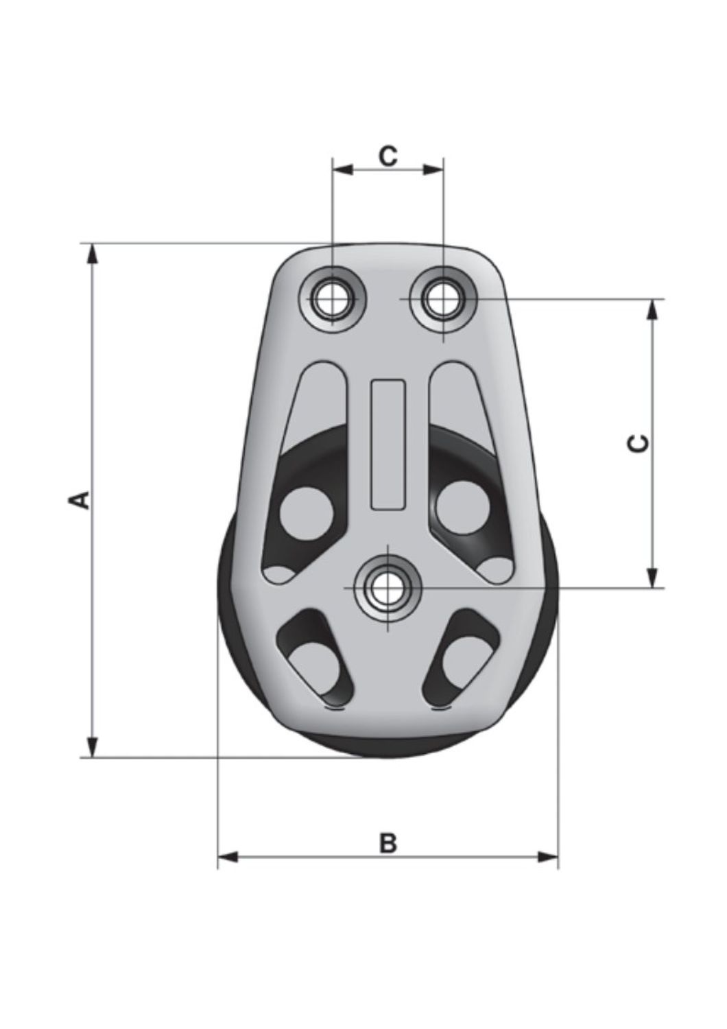 Decksblock Aluminium Decksblock Aluminium – Bild 2