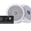 Fusion MS-RA210 Set mit Lautsprecherpaar 68 010 02250 50 mit fusion xs f65cw lautsprechern 1