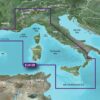 Garmin Seekartenmodul G3 microSD/SD card: HXEU012R - Mediterranean Sea, Central-West 68 010 c0770 20 garmin g3 hxeu012r mediterranean sea central west 1