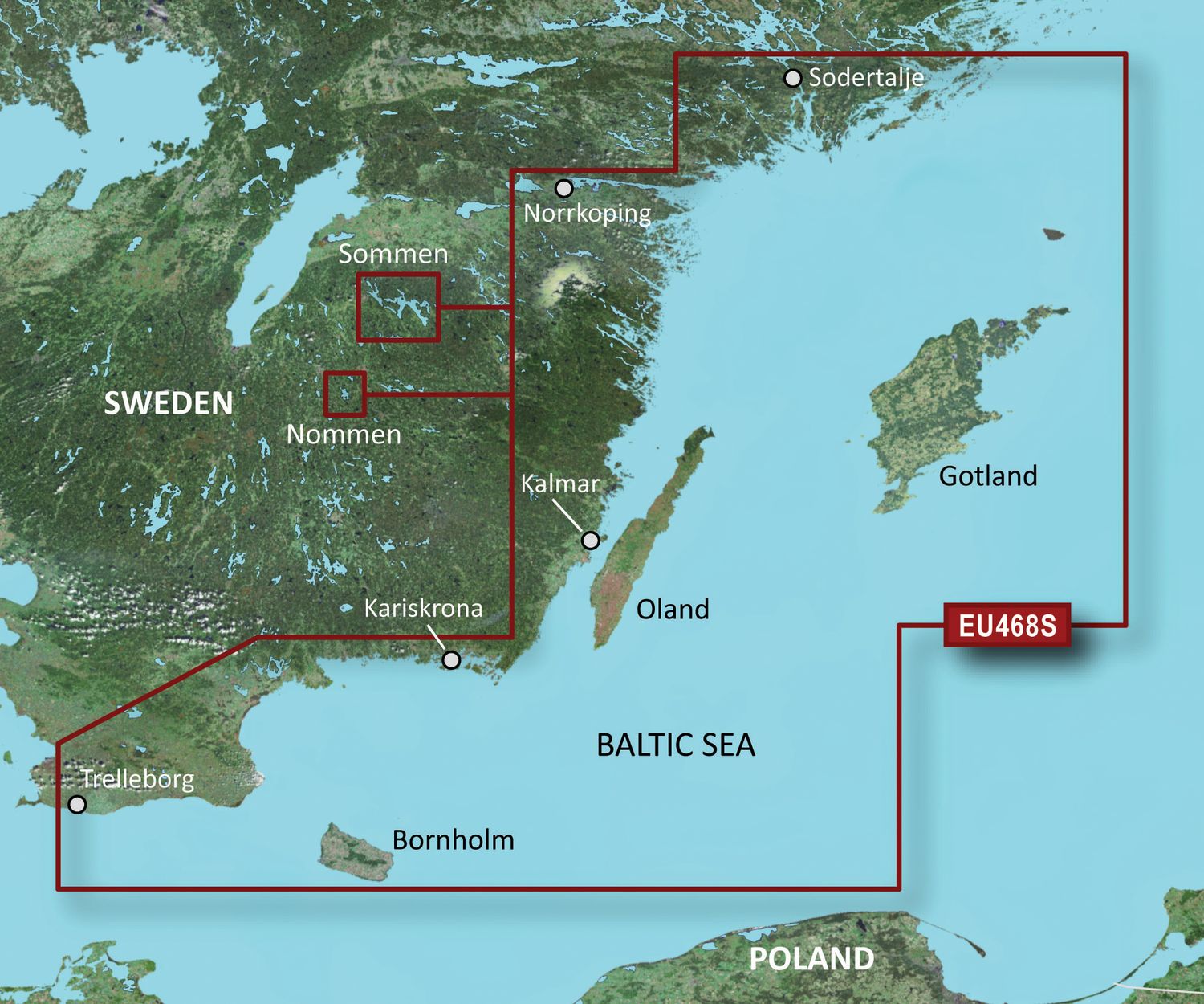 Garmin Seekartenmodul G3 Vision microSD/SD card: VEU468S - Södertälje-Trelleborg Garmin Seekartenmodul G3 Vision microSD/SD card: VEU468S - Södertälje-Trelleborg