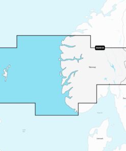 Navionics+ EU051R Norwegen Lista bis Sognefjord