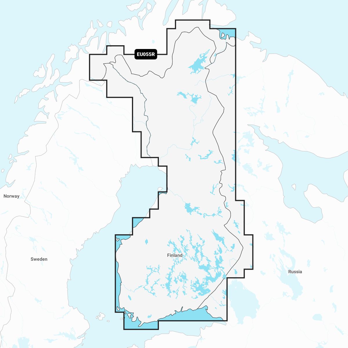 Navionics+ EU055R Finland Inlandsgewässer Navionics+ EU055R Finland Inlandsgewässer
