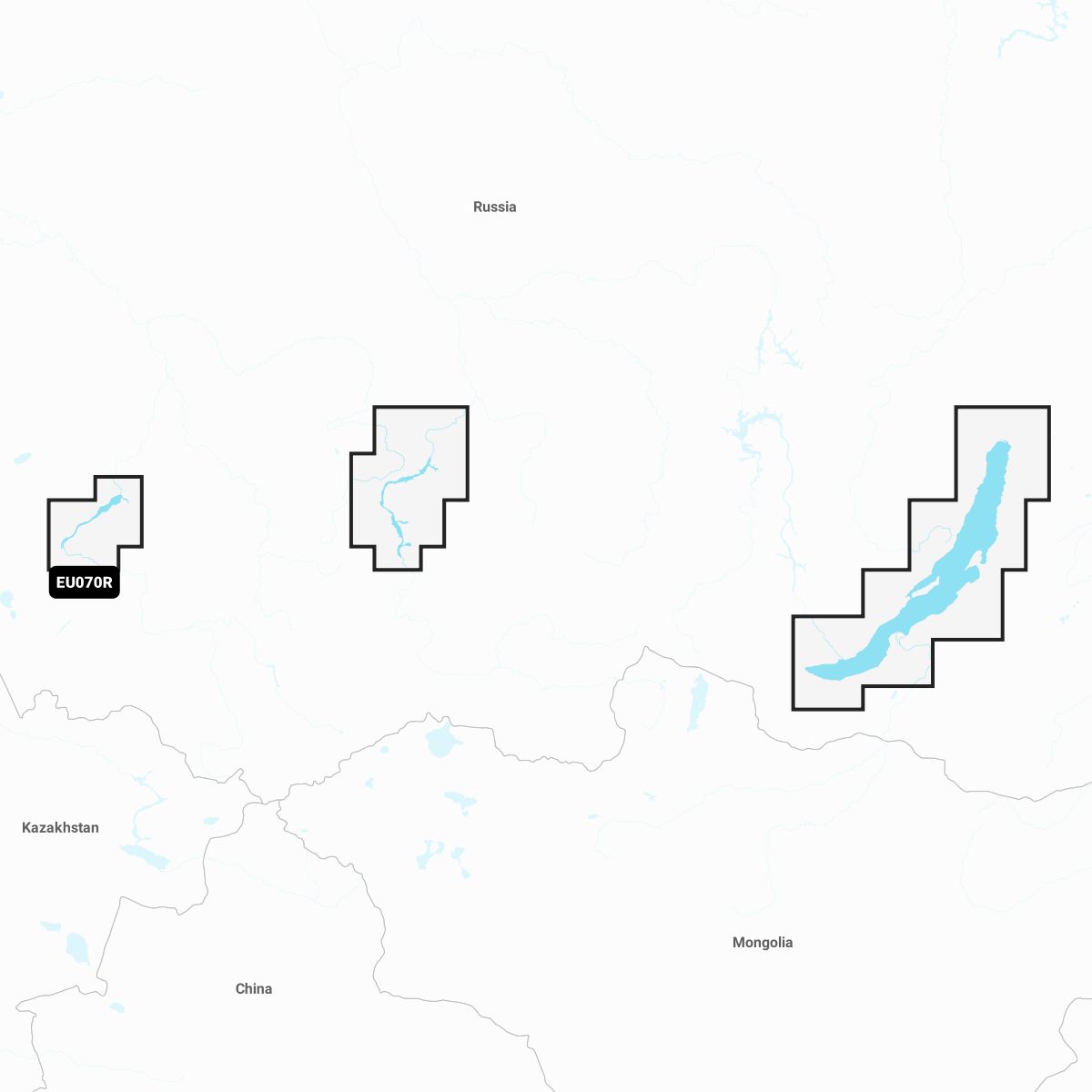 Navionics+ EU070R Russland Inladsgewässer Navionics+ EU070R Russland Inladsgewässer