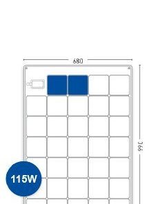 Solara Solarmodul Power M-Serie 7005 465 1 115w 2