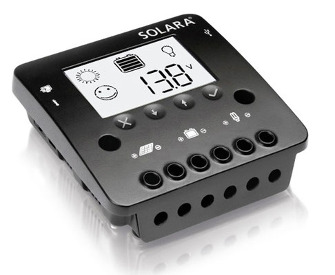 Solara Laderegler SR-LCD Solara Laderegler SR-LCD