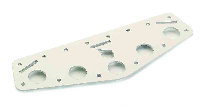 Schotblech ALU 265 x 85 x 3mm Schotblech ALU 265 x 85 x 3mm