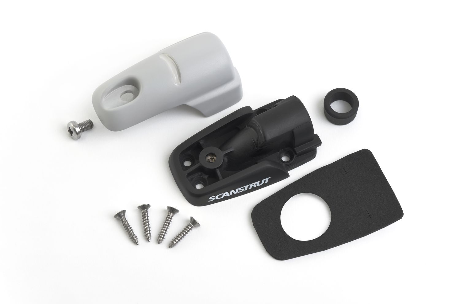 Scanstrut Kabeldurchführung DS-H10 Kunststoff waagerechte Montage für Kabel D=6-10mm grau Scanstrut Kabeldurchführung DS-H10 Kunststoff waagerechte Montage für Kabel D=6-10mm grau – Bild 2