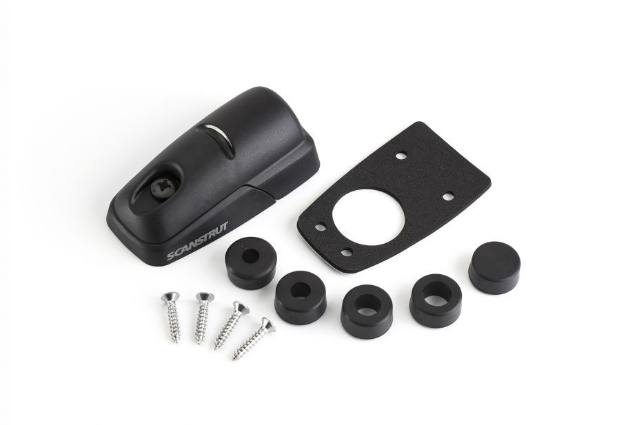 Scanstrut Kabeldurchführung DS-H10-BLK Kunststoff waagerechte Montage für Kabel D=6-10mm schwarz – Bild 2