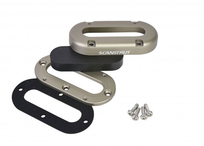 Scanstrut Kabeldurchführung DS-Multi Aluminium für mehrere Kabel D=max 15mm – Bild 2