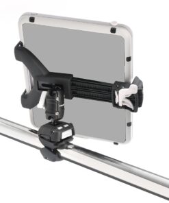 Scanstrut ROKK MINI Tablethalterung RLS-508-402 für Tablets mit Fuss und Basis für Rohre (RLS-402+RLS-AM+ RL-508 89 rls 508 402 rokk mini universalhalterung rls 508 402 fur tablets mit fuss und montagesockel fur rohrmontage rls 1