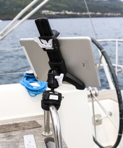 Scanstrut ROKK MINI Tablethalterung RLS-508-402 für Tablets mit Fuss und Basis für Rohre (RLS-402+RLS-AM+ RL-508