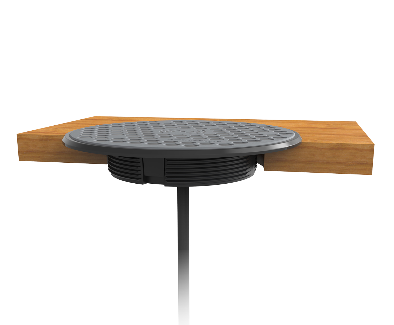Scanstrut Ladegerät Surface SC-CW-02F Aufbauversion für kabelloses Laden von Smartphones 10-30V Eingang 2A Ausgang 10W wasserdicht nach IPX6 zum Einbau – Bild 3