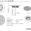 Scanstrut Ladegerät Surface SC-CW-02F Aufbauversion für kabelloses Laden von Smartphones 10-30V Eingang 2A Ausgang 10W wasserdicht nach IPX6 zum Einbau 89 sc cw 02f rokk ladegerat sc cw 02f aufbauversion fur kabelloses laden von smartphones 12 24v 10w ausgang max 2 8