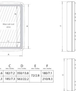 Scanstrut Masthalterung SPM-3I-W für bis zu 3 Standard Instrumente 89 spm 3i w scanstrut masthalterung spm 3i w fur bis zu 3 standard instrumenten 2