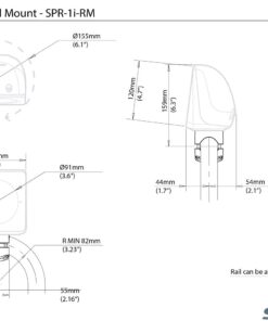 Scanstrut Rail Pod Instrumentenhalterung SPR