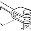 Seldén T-Gabel-Beschlag 9174 127 01 zum ersetzen von 4mm draht backstagen 1