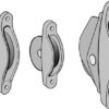 Seldén Rollenkasten Aluminium 9505 004 01 scheibendurchmesser 45mm 1