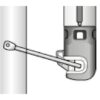 Bügel D=10 L=169mm mit Kissen für Spinnaker-Liftsystem 9508 090 02 bgel 10 169mm mit kissen fr spinnaker liftsystem 1