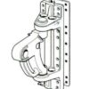 Mastbeschlag 275 x 70mm für Rockicker 30 9508 152 32 mastbeschlag 275 x 70mm fr rockicker 30 1