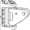 Mastbeschlag 174 x 71mm für Rodkick 30 9508 257 14 mastbeschlag 174 x 71mm fr rodkick 30 1