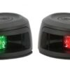 Attwood LED Navigationslicht oval Aufbaumontage, schwarz Komposit, 12V, rot und grün, 2sm attwood attwood led navigationslicht oval aufbaumontage schwarz komposit 12v rot und grn 2sm att nv1012pb 1 cover uv6o7akgp7
