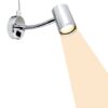 Batsystem Leseleuchte Tube D1 mit Schalter biegsamer Arm LED 12V 06W 60lm IP21 Alum m USB-Anschluss ba 2093 d1xusb leseleuchte tube d1 mit schalter biegsamer arm led 12v 0 6w 60lm ip21 alum m usb anschluss 1