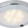 Batsystem Deckenleuchte Saturn mit Schalter LED 12V 35W 210lm IP21 Chrom ba 9416c deckenleuchte saturn mit schalter led 12v 3 5w 210lm ip21 chrom 1