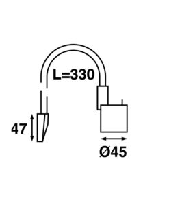 Batsystem LED Kartentischleuchte ba 94447 330 schwarz 2