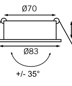 Batsystem LED-Deckenleuchte Typ Neptun ba 9464 15 2