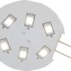 Batsystem Leuchtmittel G4 Stifte seitlich 6 SMD-LED 8-30V 1,3W 110lm 3000k ba 94g4s6 leuchtmittel led 8 30v 1 3w 110lm 3000k 1