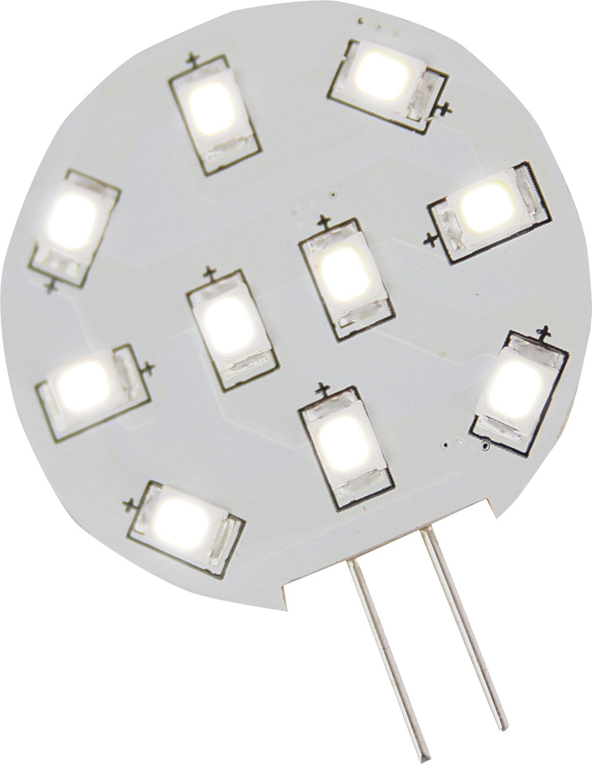 Batsystem Leuchtmittel G4S Stifte seitlich 10 LED 8-30V 1,7W 140lm 3000k Batsystem Leuchtmittel G4S Stifte seitlich 10 LED 8-30V 1,7W 140lm 3000k