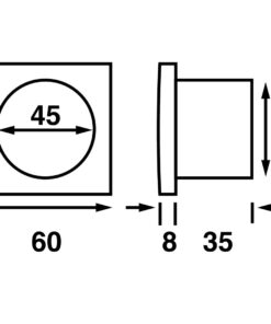 230V Einbausteckdose ba be5919c chrom 2