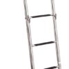 Steg-Badeleiter mit Handgriff ba but50 6 stufig lnge 1955mm 1