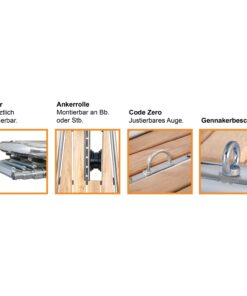 Bugplattform Performance PB1050 mit Ankerrolle