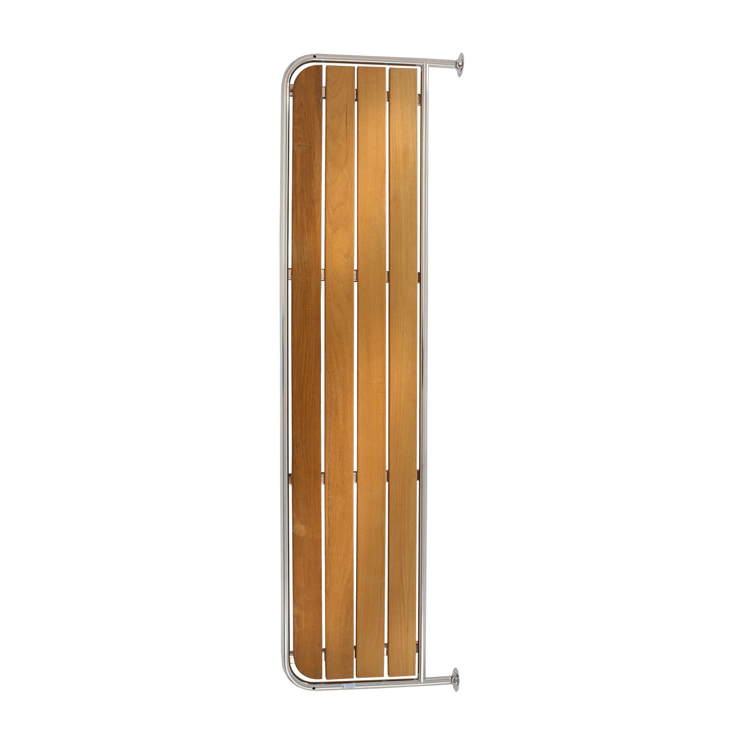 Batsystem Heckplattform für Motorboot Teak B=1900mm T=500mm Rohr D=25mm