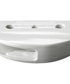 Clamcleat CL269 Liekleinen-Klemme aus weißem Nylon