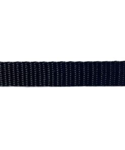 Schweres Polyester Gurtband Schwarz bi e109bk 12mm 2