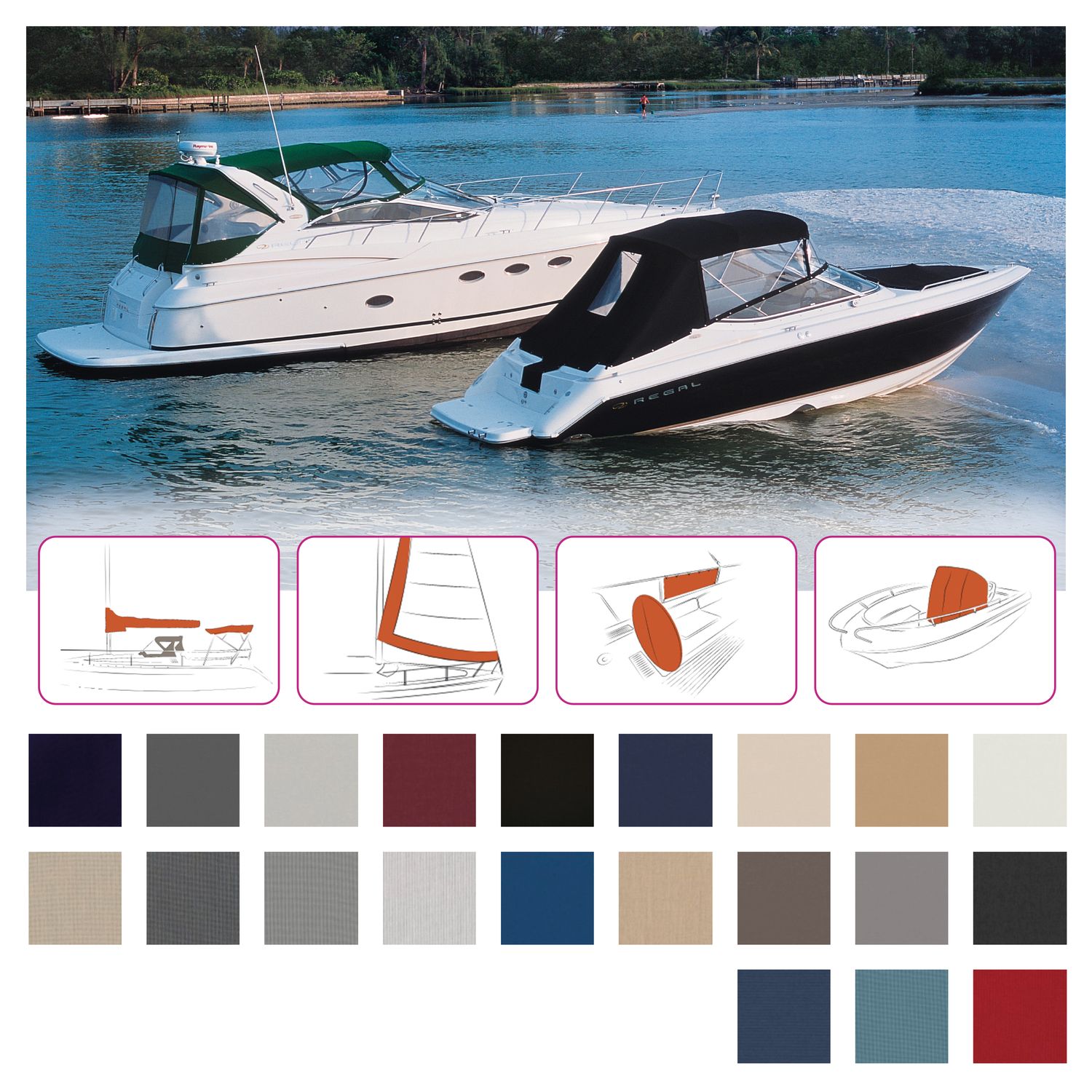 Sunbrella Marine Plus 320g/m² Sunbrella Marine Plus 320g/m²