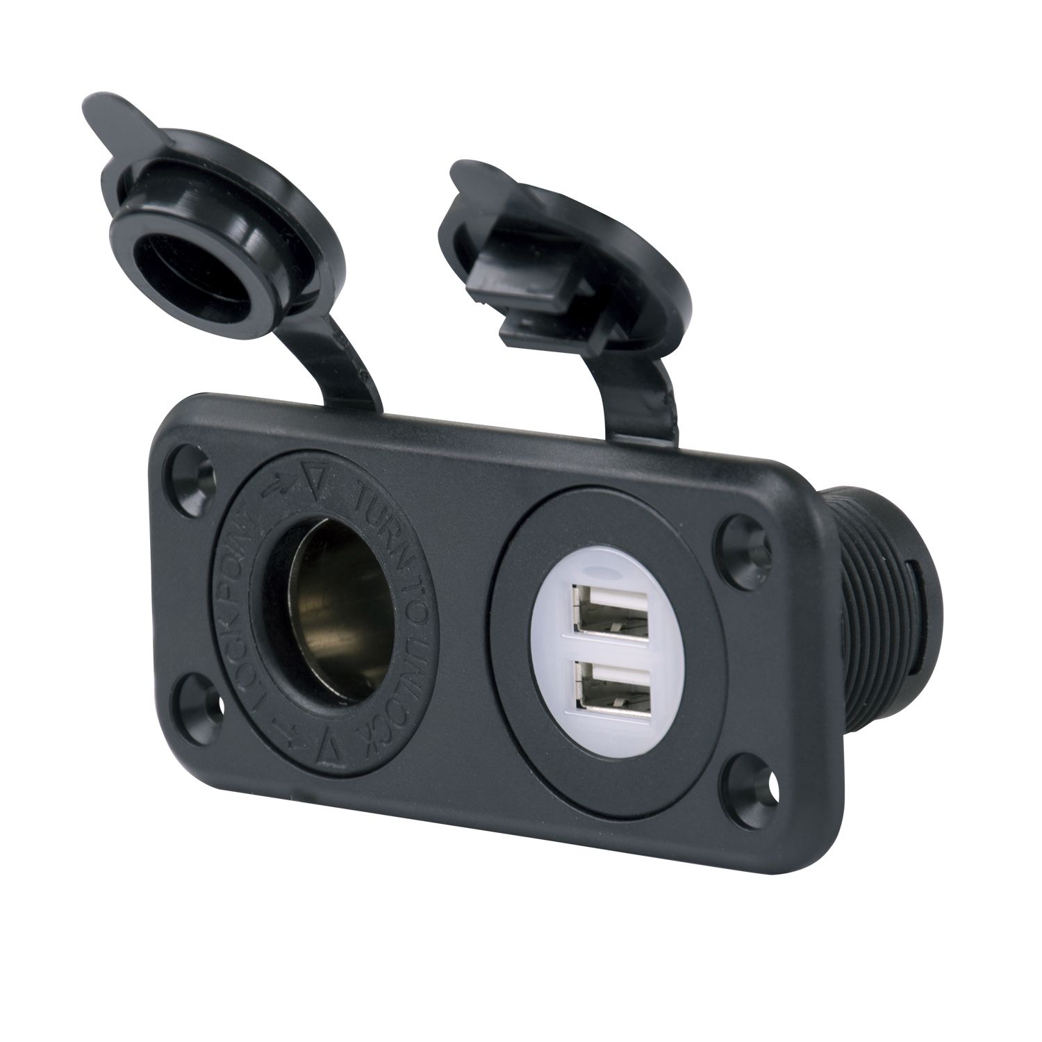 Marinco 12V USB-Combi-Buchse Marinco 12V USB-Combi-Buchse