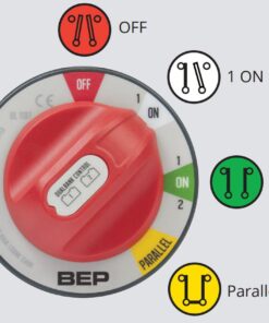 BEP Pro Installer Batteriebank-Wahlschalter 772-DBC