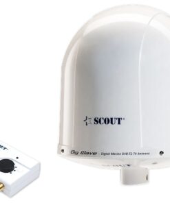 Scout Big Wave Omnidirectional TV Antenne D=25cm sa ntv006 weiss 1