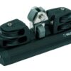 Seldén Großschot-Traveller System 42 mit Toggle und doppelten Umlenkblöcken für Kontrollleinen se 444 181 01 seldn grossschot traveller fr 42mm schiene 1