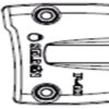 Seldén Lattenbeschlag ohne Spanner se 461 237 01 p 30 1