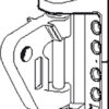Seldén Kicker-Mastbeschlag C156-F194 /-B171, 10/20 se 508 231 12 kick bkt c f3 5 b171 rk10 20 1